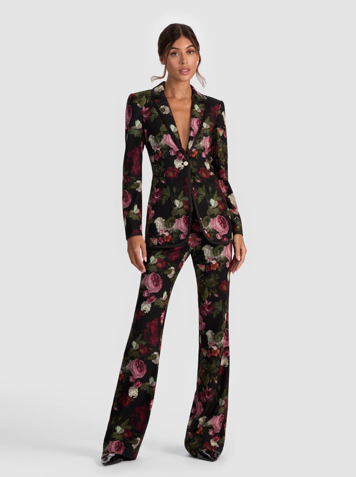 BREANN PRINTED BLAZER - BE STILL image 1 - Alice And Olivia