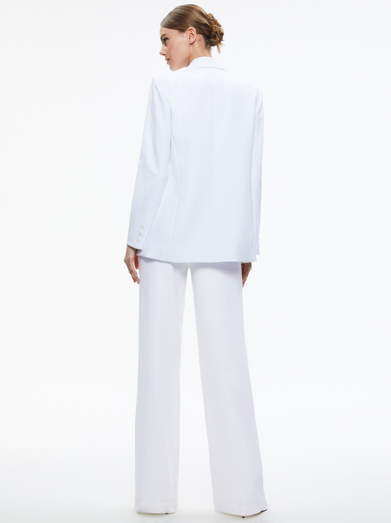 WHITE-DENNY BOYFRIEND BLAZER