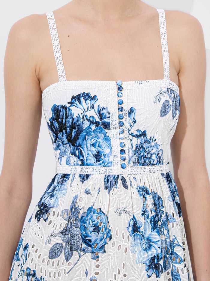 FALLON BABYDOLL MINI DRESS - AFFECTION SMALL image 4 - Alice And Olivia