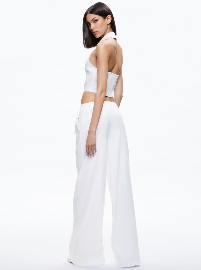 MERI HALTER VEST - WHITE image 1 - Alice And Olivia