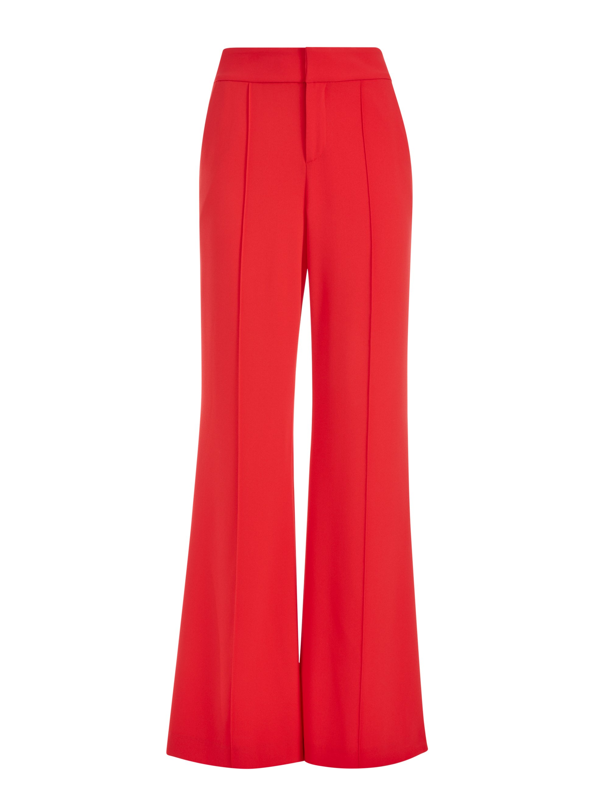 Dylan High Waisted Wide Leg Pant In Bright Poppy | Alice And Olivia