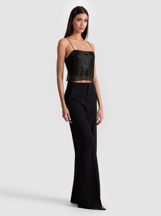 BLACK-GRAZI CHAINMAIL TOP