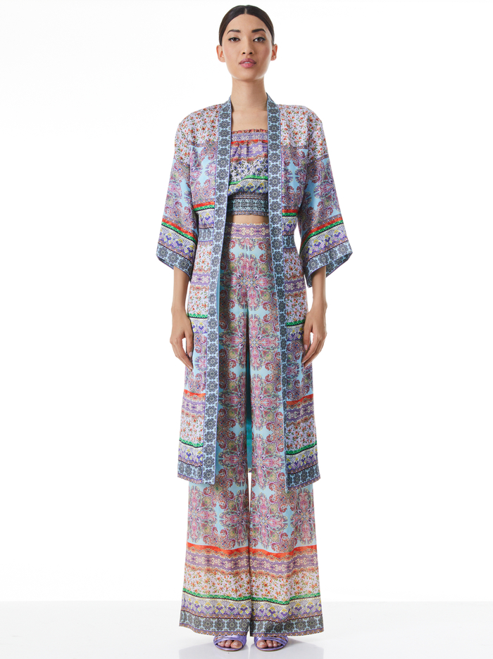 FLORA DRAPEY KIMONO - RITZY - Alice And Olivia