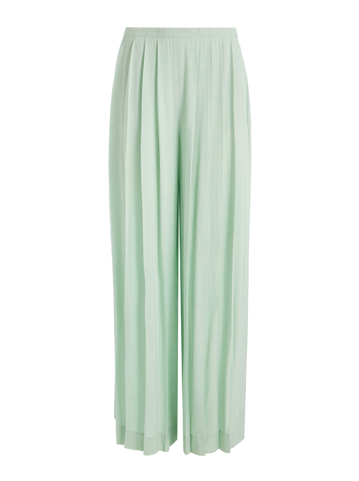 JENNA PLEATED PULL ON PANT - GREEN TEA image 5 - Alice And Olivia
