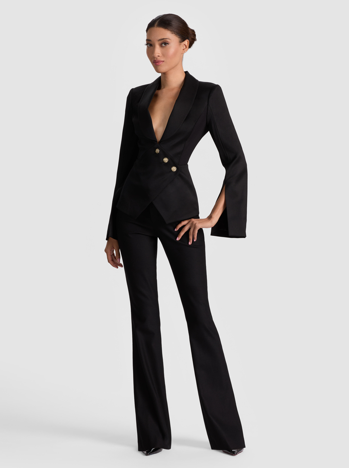 THE SCULPT BLAZER - BLACK image 1 - Alice And Olivia