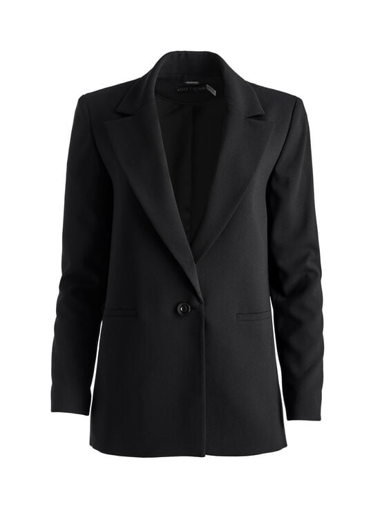 BLACK-DENNY BOYFRIEND BLAZER