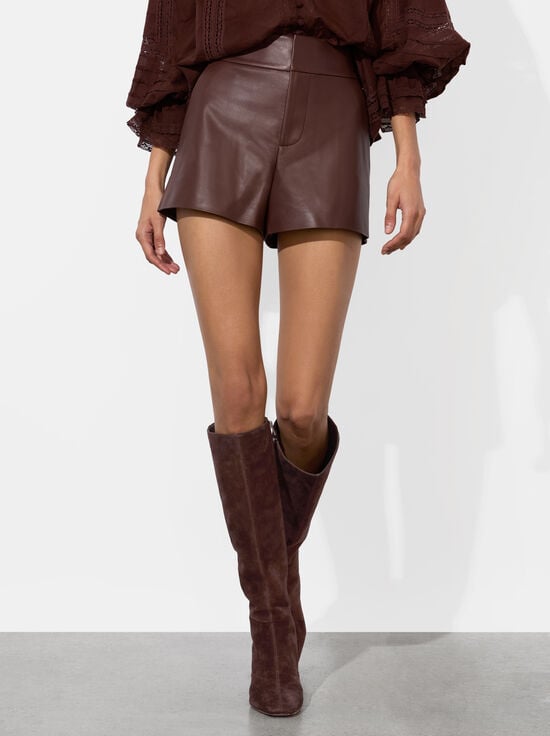 CADY LEATHER SHORT