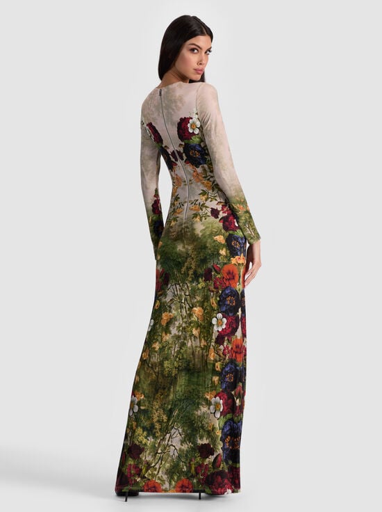 FORBIDDEN FOREST-DELORA MAXI DRESS