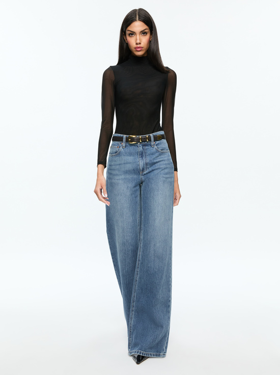 BLACK-CLARINDA BODYSUIT