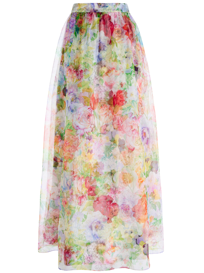DIXIE BALLGOWN SKIRT - DAWN FLORAL image 5 - Alice And Olivia