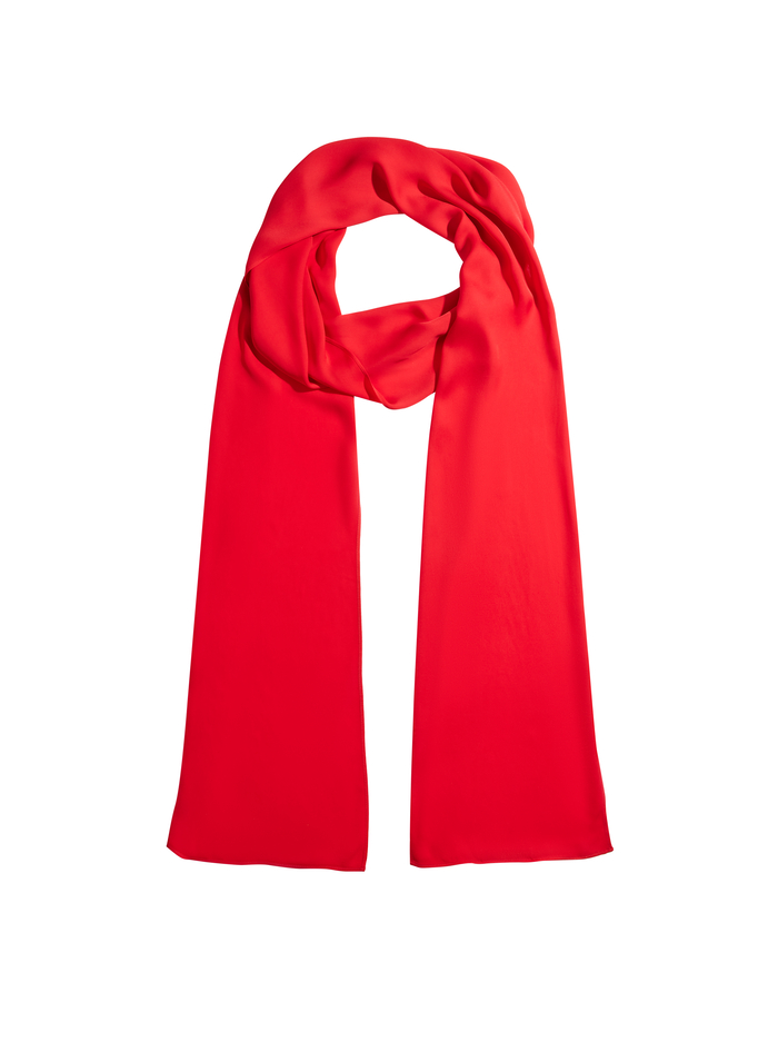 AURORA LONG SCARF - BRIGHT POPPY - Alice And Olivia