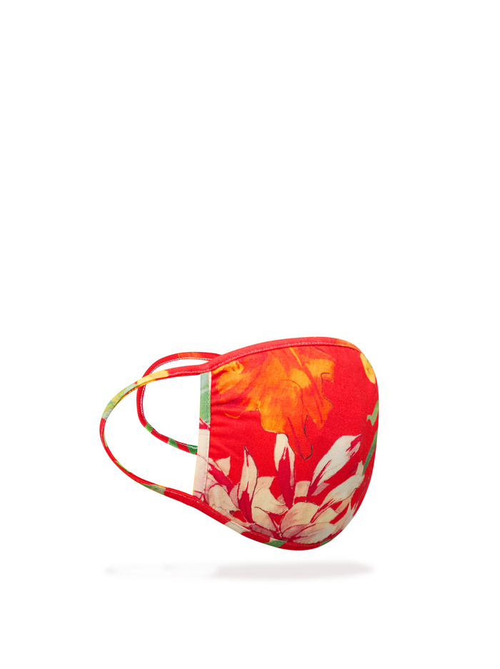 LIMITED EDITION PROTECTIVE MASK - GREENWICH GARDEN POPPY image 1 - Alice And Olivia