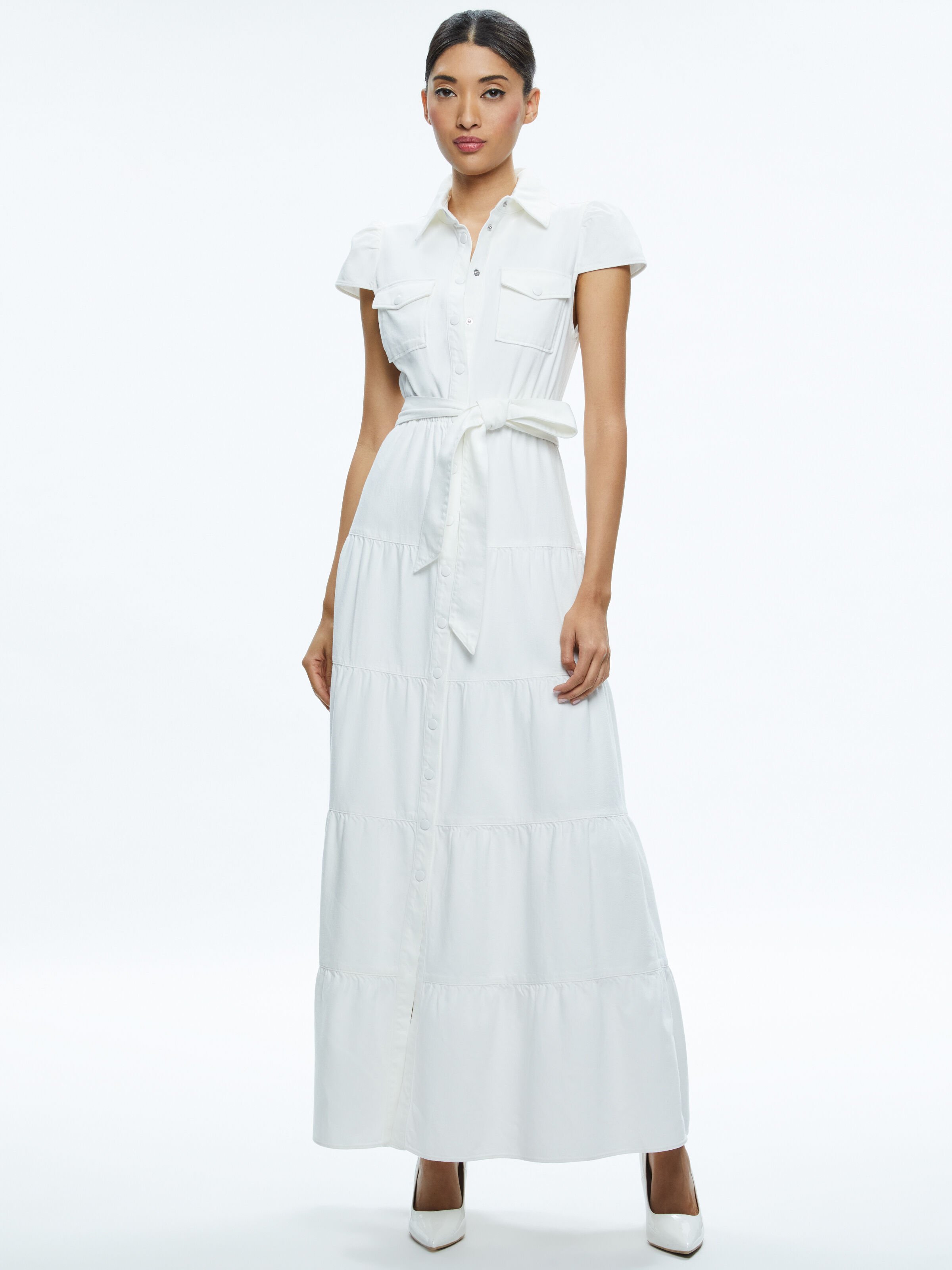 MIRANDA MAXI DENIM DRESS