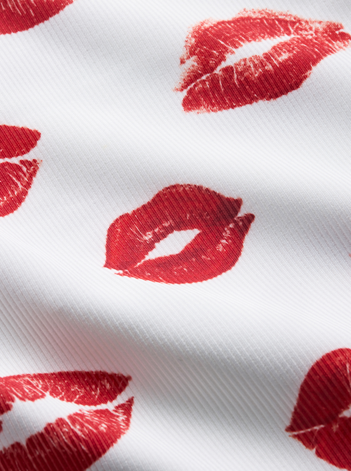 ALLEN TANK TOP - LIPS image 1 - ALICE + OLIVIA