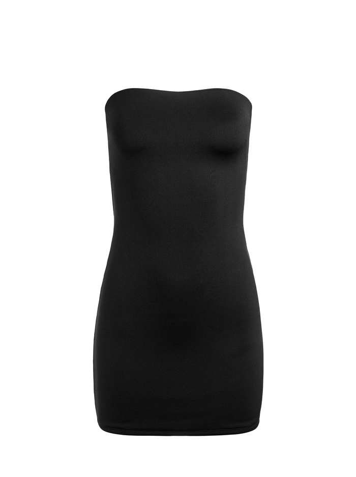 LEIA STRAPLESS MINI DRESS - BLACK image 5 - Alice And Olivia
