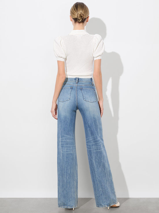 SOFT WHITE-RAMONA POINTELLE POLO