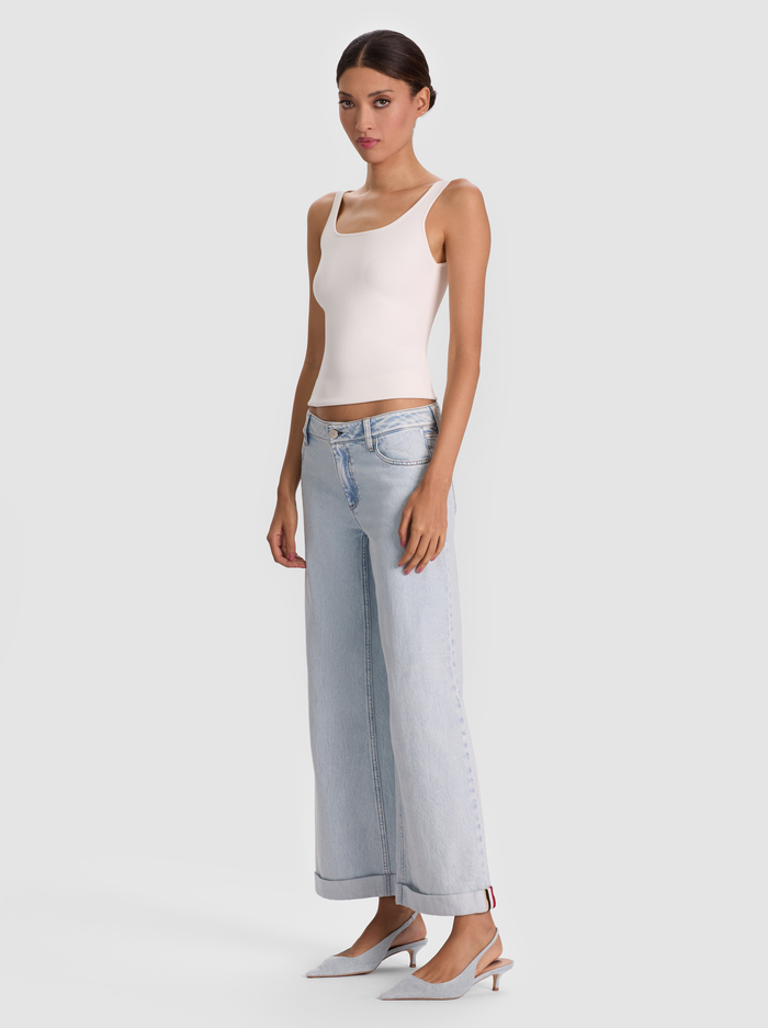 DUNCAN JEAN - DARLA LIGHT INDIGO image 4 - Alice And Olivia