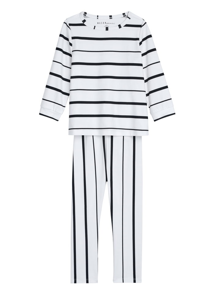 A+O X MASONGREY HUNTER TODDLER SET - WHITE/BLACK image 5 - Alice And Olivia