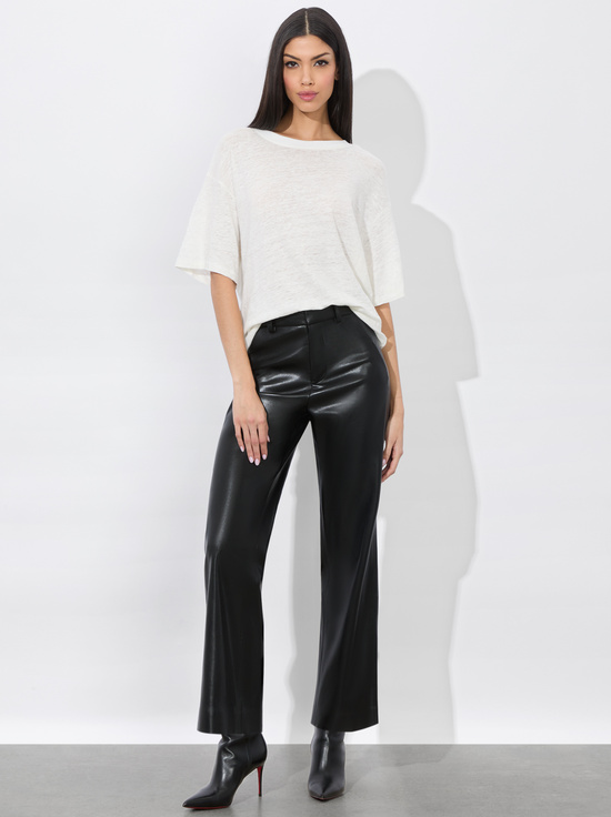 BLACK-ALEXANDER VEGAN TROUSER