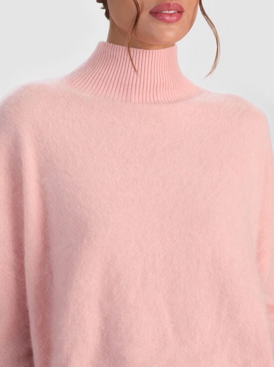 ROSE TEA-BARBRA TURTLENECK