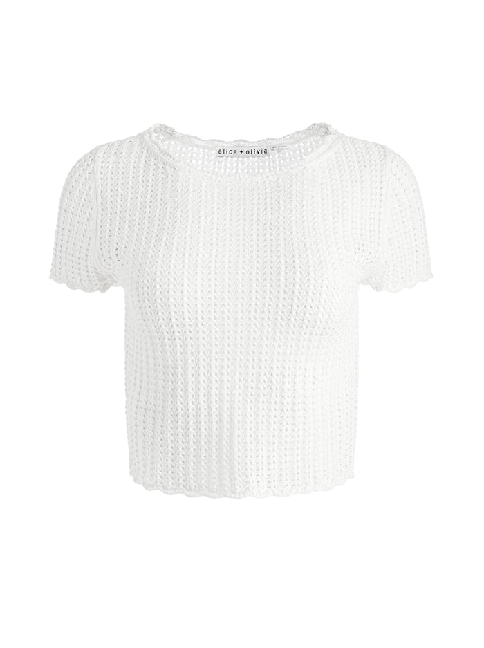 MARYAM PULLOVER - SOFT WHITE image 5 - Alice And Olivia