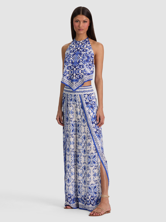 SOLSTICE-LARISSA OPEN PLEAT PANT