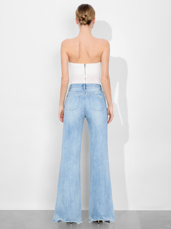OFF WHITE-NAOMI STRAPLESS BODYSUIT