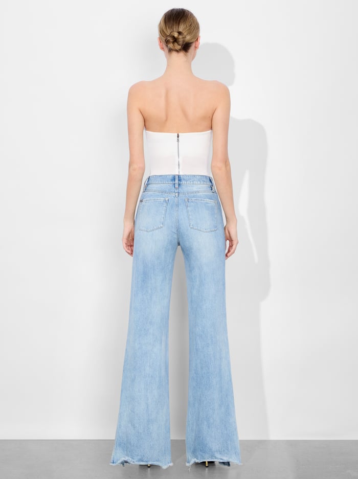 NAOMI STRAPLESS BODYSUIT - OFF WHITE image 2 - Alice And Olivia