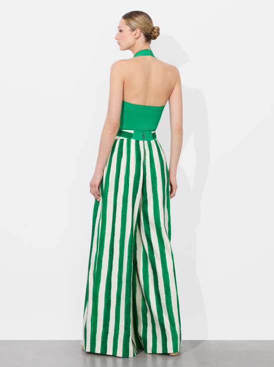 LIGHT EMERALD-CELLY HALTER TANK