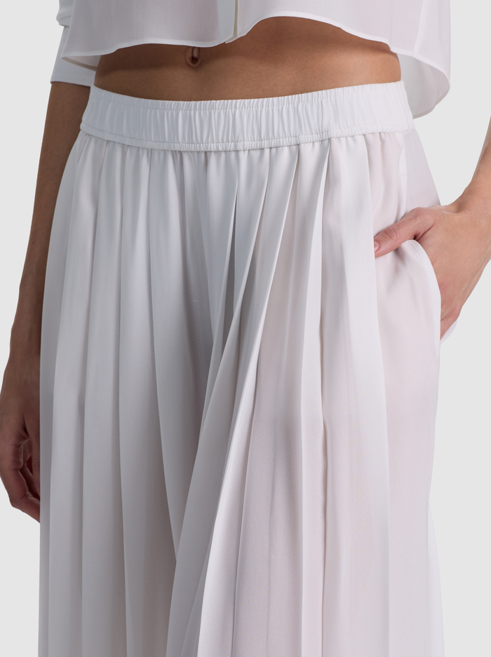 JENNA PLEATED PANT - OFF WHITE image 3 - ALICE + OLIVIA