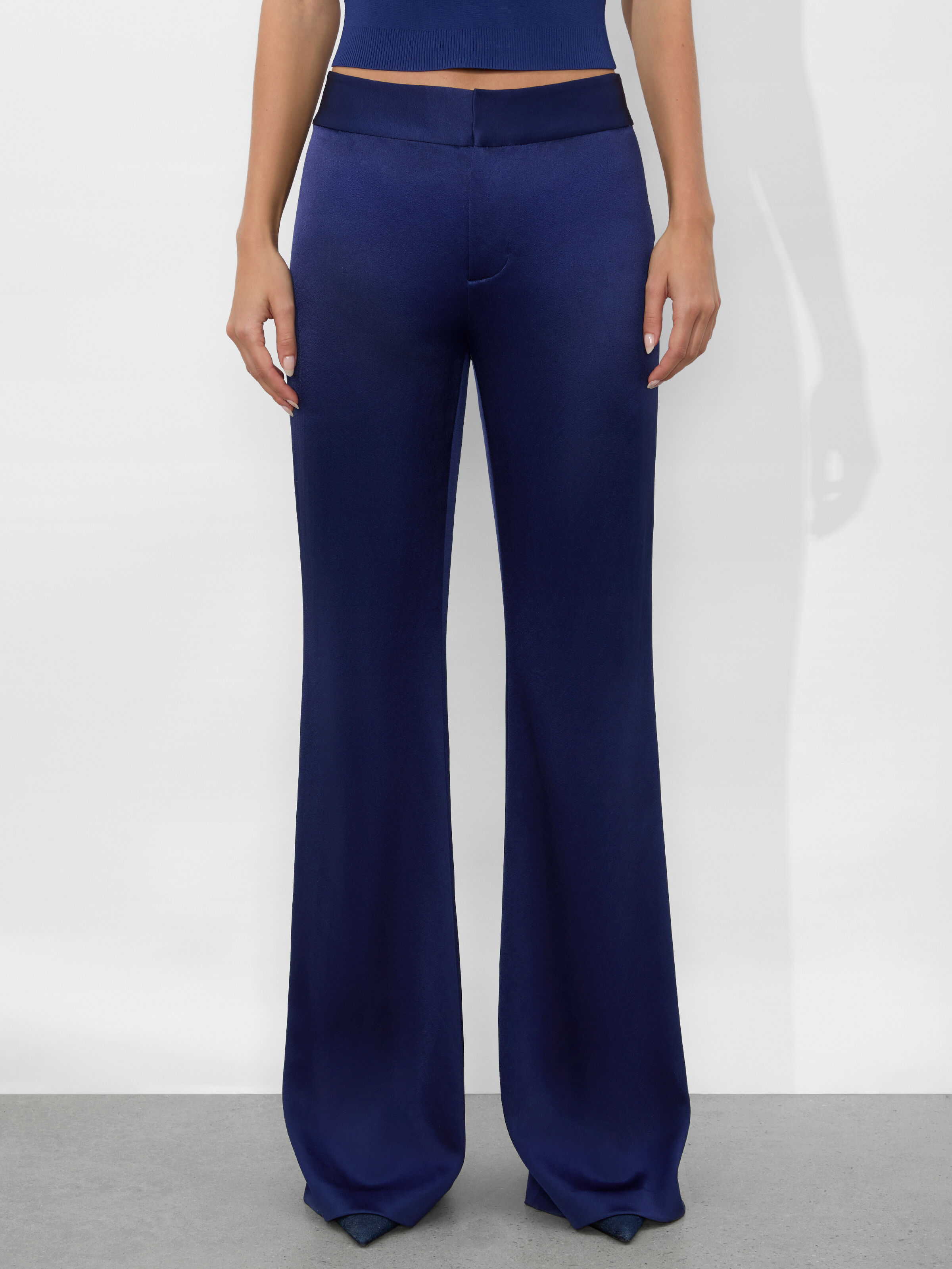 Andrew Pant In Midnight Blue | Alice + Olivia