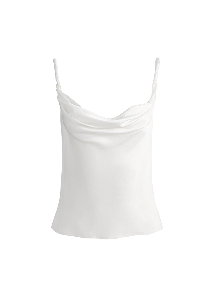MONIQUE TWIST STRAP TANK - OFF WHITE image 5 - ALICE + OLIVIA