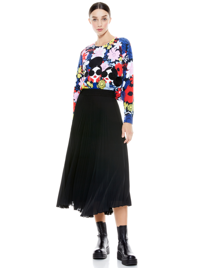 NYLA STACEFACE PULLOVER - MULTI image 3 - Alice And Olivia