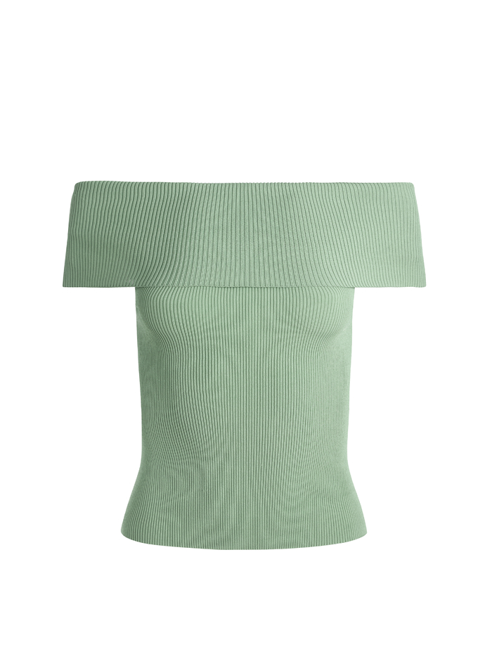 DOLAN PULLOVER - SAGE image 5 - Alice And Olivia