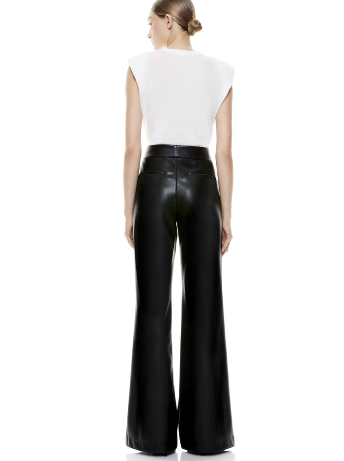 DYLAN VEGAN PANT - BLACK image 1 - Alice And Olivia
