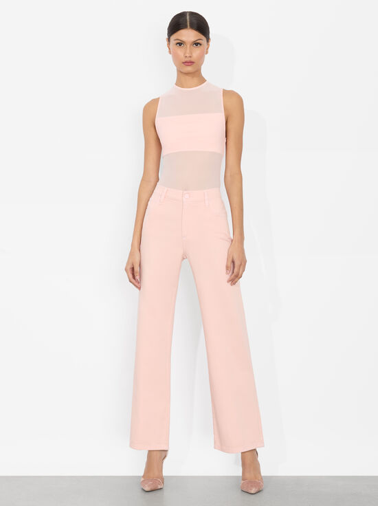 PINK BLOOM-WEEZY CROP JEAN