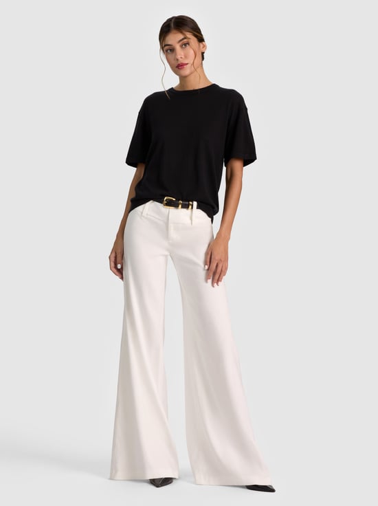 BLACK-AMELIE CASHMERE KNIT TEE