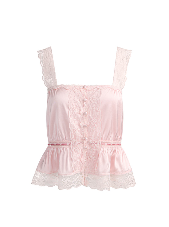 ENGLISH ROSE-ANNABETH CROPPED TANK