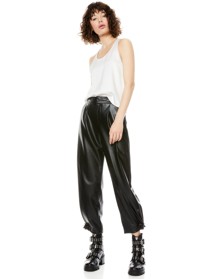 REIKO RACERBACK TANK - OFF WHITE image 2 - Alice And Olivia