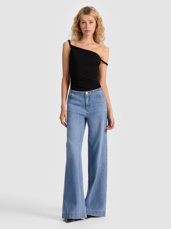 BLACK-BIANCA TWISTED BODYSUIT