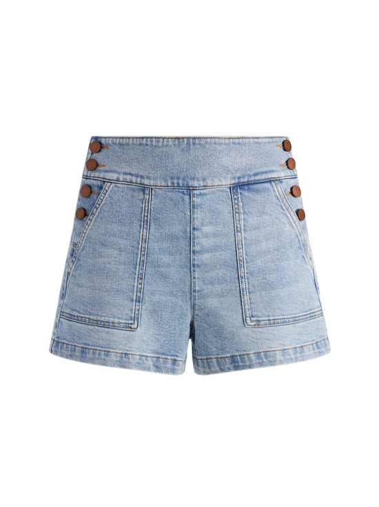 ROCKSTAR BLUE-DONALD JEAN SHORT