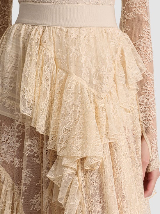 BISCOTTI-KARYS MIXED MEDIA SKIRT