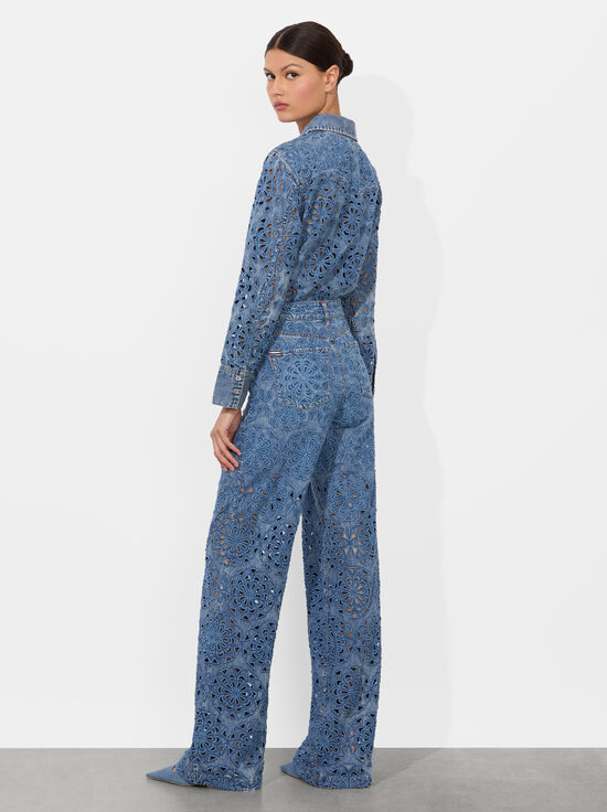 AVERY BLUE-WEEZY LASERCUT JEAN