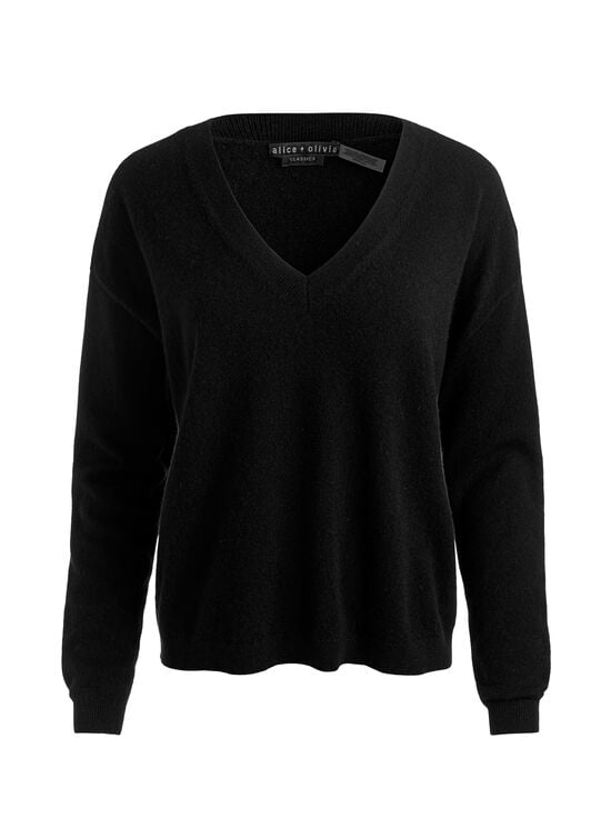 BLACK-WILLIAMS CASHMERE PULLOVER
