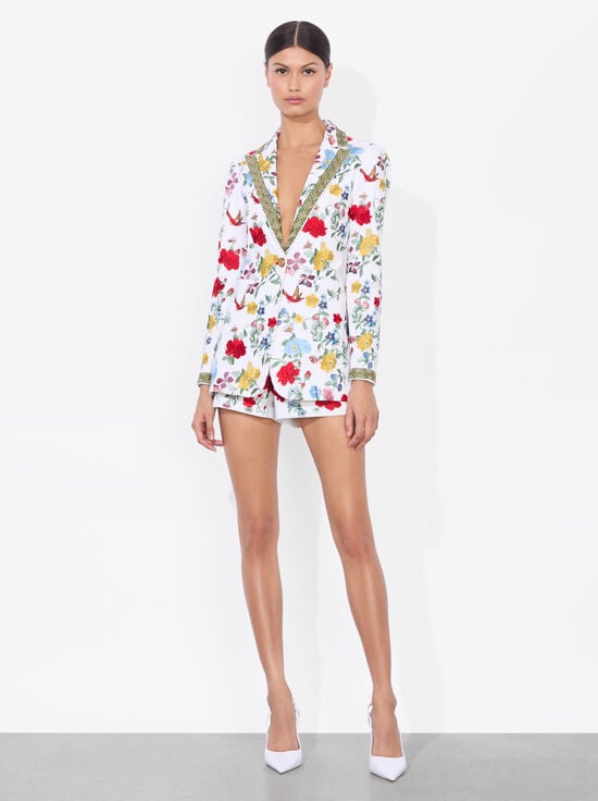 DOLLHOUSE-BREANN EMBROIDERED BLAZER