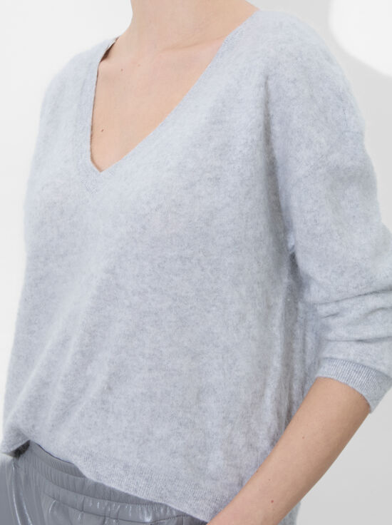 STORM GREY HEATHER-WILLIAMS PULLOVER