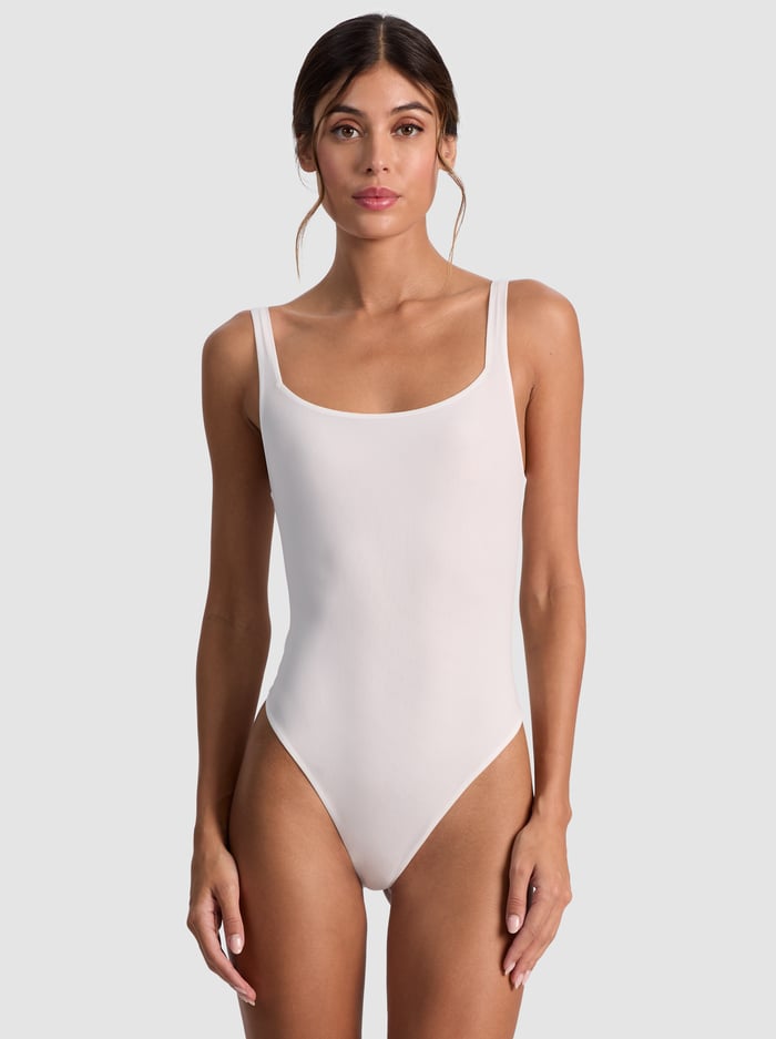 ANNIKA BODYSUIT - OFF WHITE - ALICE + OLIVIA