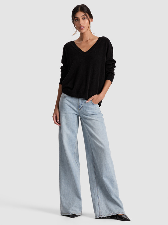 BLACK-WILLIAMS CASHMERE PULLOVER