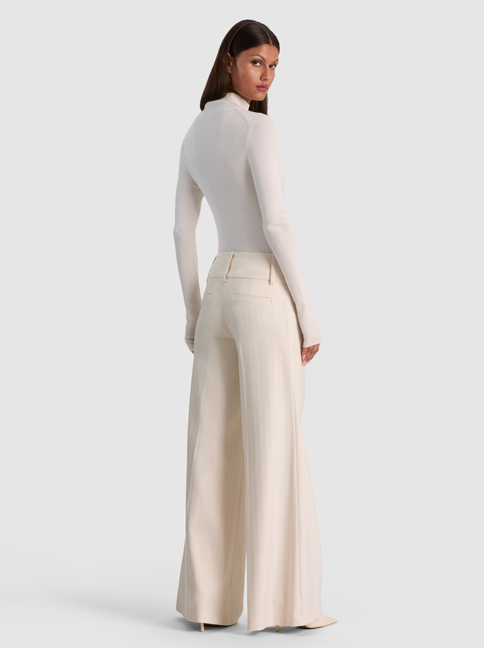 OLIVIA WIDE LEG PANT - CHINO image 2 - ALICE + OLIVIA