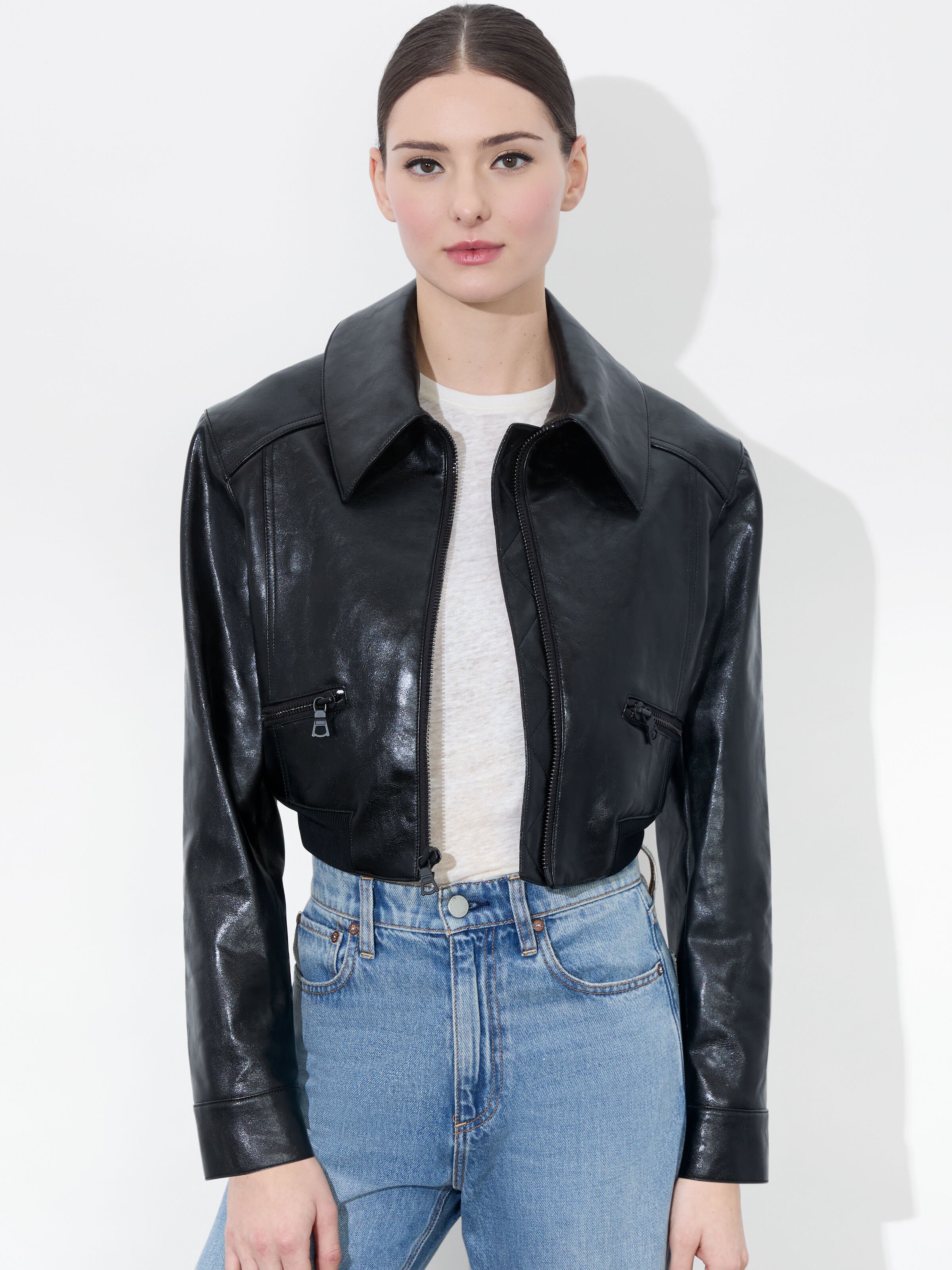 Kidman Jacket In Black | Alice + Olivia